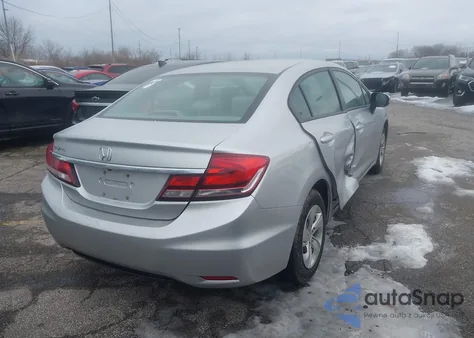 2015 Honda Civic Lx from USA, damaged, VIN 19XFB2F50FE006819